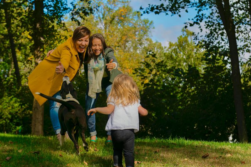 Balade en famille