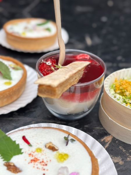 Dégustation du Roquefort avec les Bouchées des Chefs