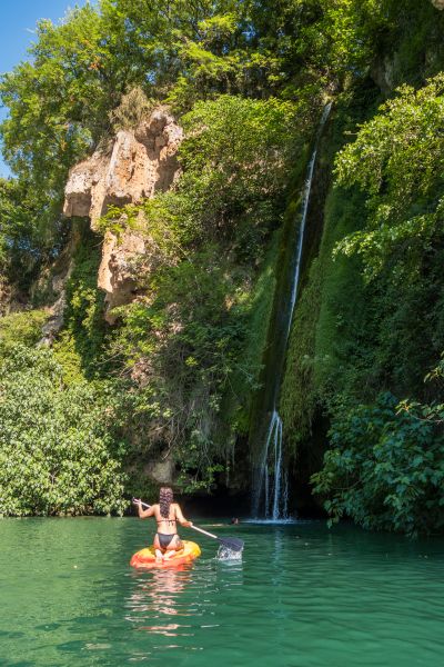 Canoë Cascade des Baumes