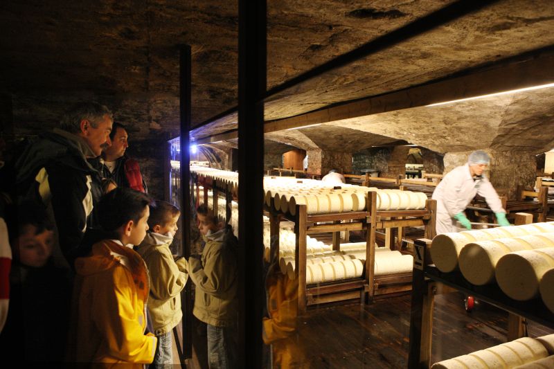 Caves d'affinage Roquefort