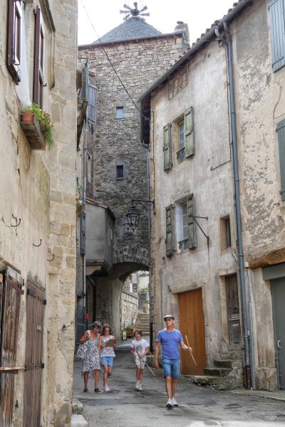Jeu de piste dans le village