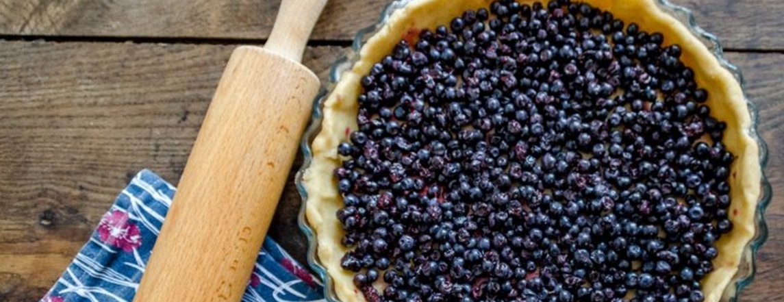 La tarte aux myrtilles