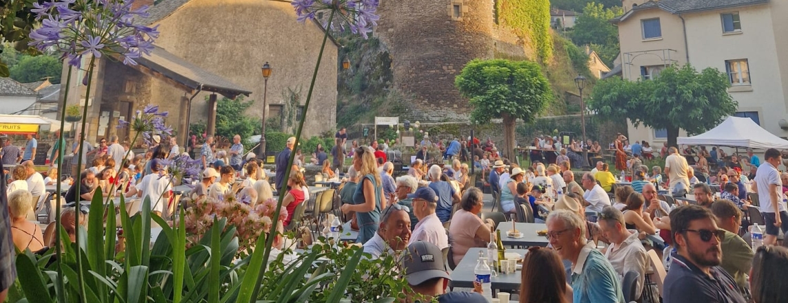 Marché nocturne de Coupiac