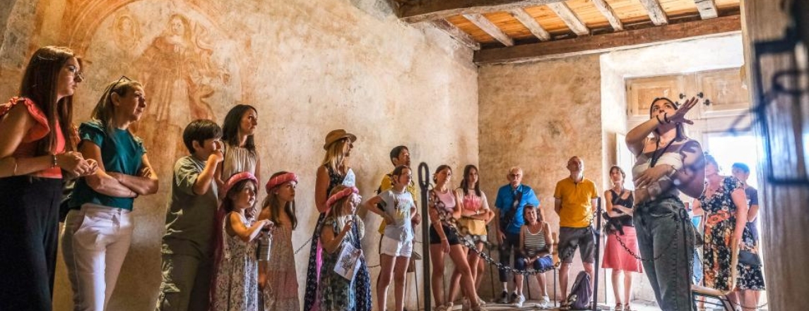 visite guidée de la Commanderie ©OT Larzac Vallées V.Govignon
