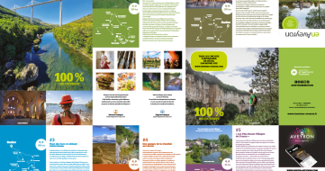 La carte camping-car Aveyron