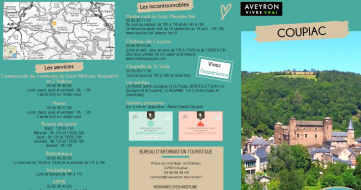 Village, Coupiac, Plan, visites