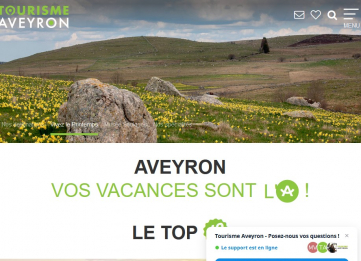 Widget Tourisme Aveyron