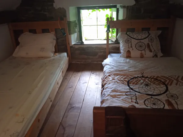 La chambre (mezzanine) Rouge-Gorge