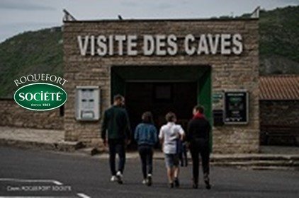 Entrée visite des caves Roquefort Société