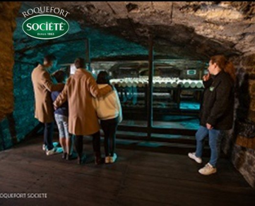Visite des caves Roquefort Société