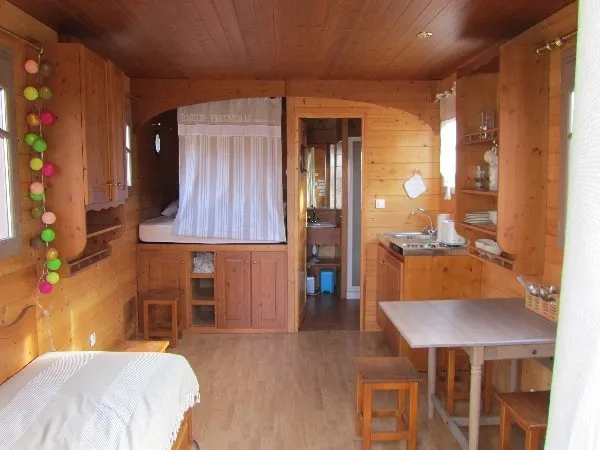 Roulotte à la ferme