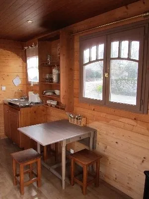 Roulotte à la ferme