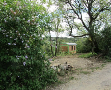 Roulotte à la ferme