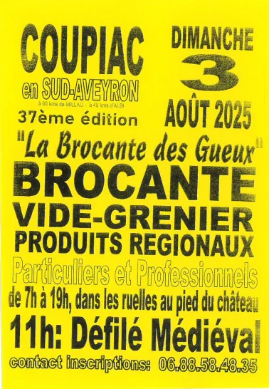 37ème Brocante des Gueux
