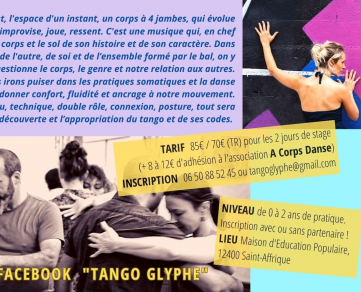 Stage de Tango