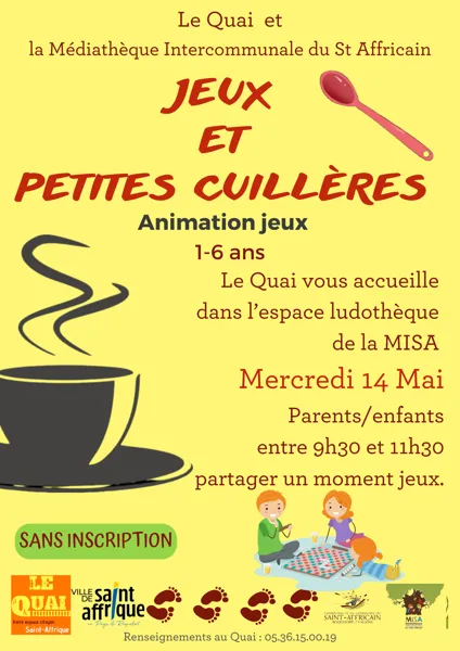 Jeux et petites cuillères