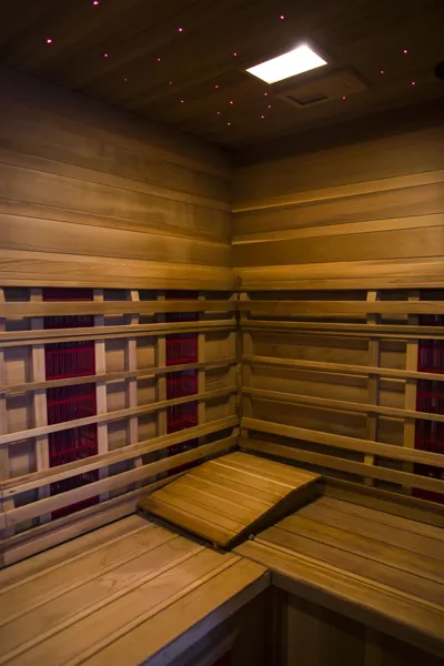 Espace bien-être : sauna infrarouge