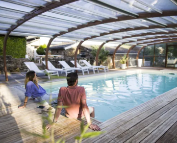 Espace extérieur : piscine chauffée