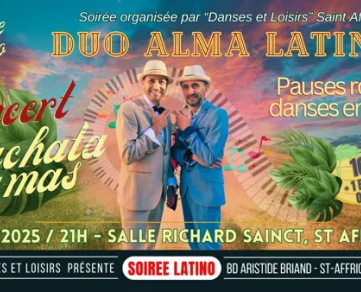 Soirée Latino : Duo Alma Latina