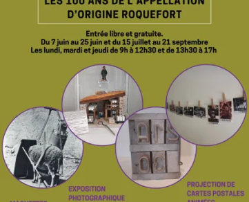 Exposition Ludique : 100 ans d'Appellation d'Origine Roquefort