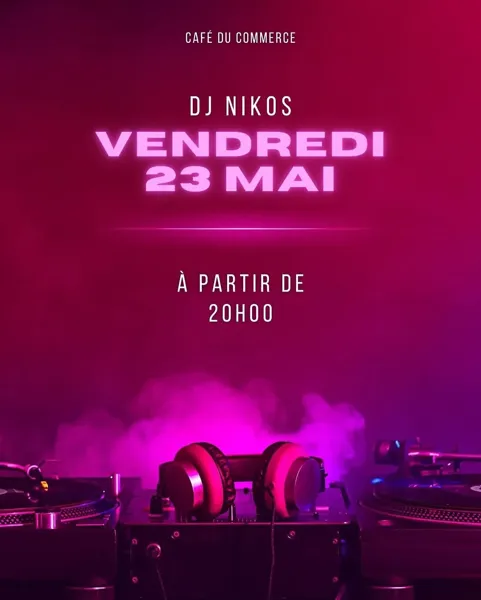 Soirée DJ Nikos