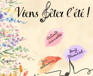 Viens fêter l'été !