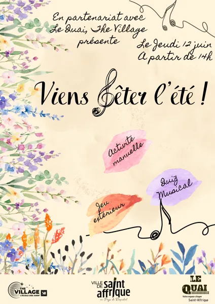 Viens fêter l'été !