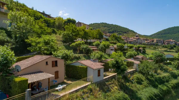 chalets et village