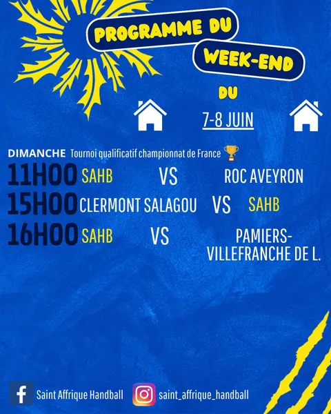 Matchs du week-end
