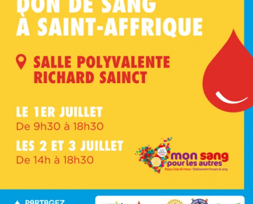 Collecte de sang "Mon Sang pour les Autres"