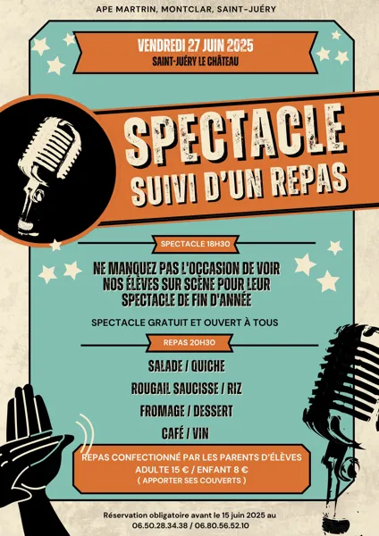 Spectacle de fin d'année