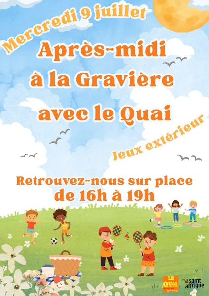 Après-midi à la Gravière