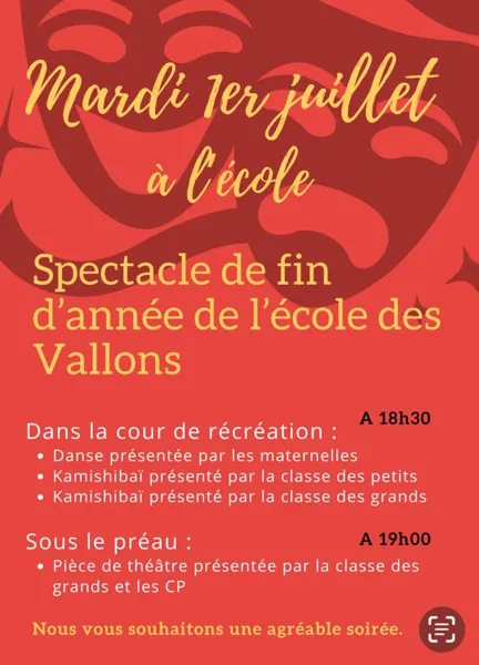 Spectacle de fin d'année