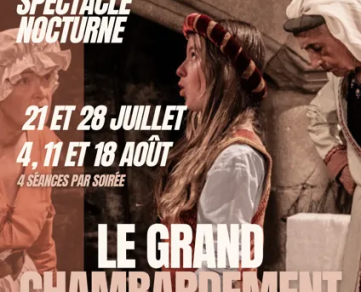 Affiche spectacle nocturne : LE GRAND CHAMBARDEMENT