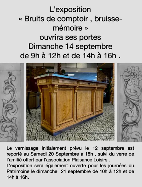 Exposition Bruits de comptoir , bruisse-mémoire