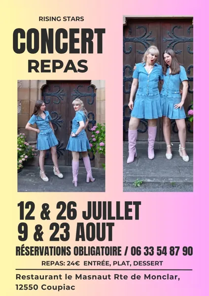 Concert repas