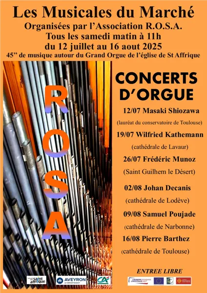 Concerts d'orgue