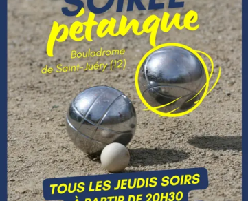 Soirée pétanque