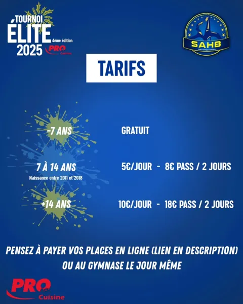 Tournoi Elite 2025