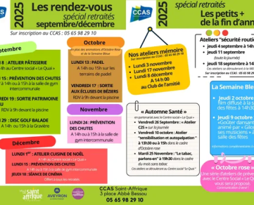 Rendez-vous spécial retraités : atelier Prévention des Chutes