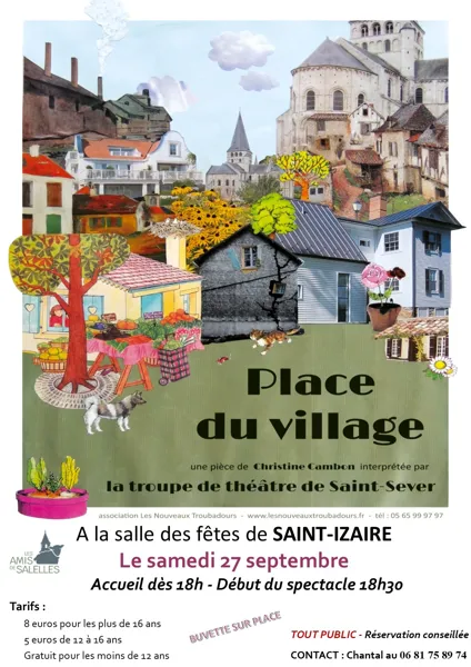 Théâtre : Place du village