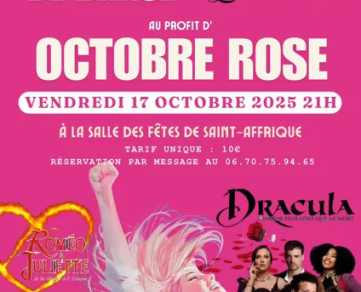 Spectacle de danse au profit d'Octobre Rose