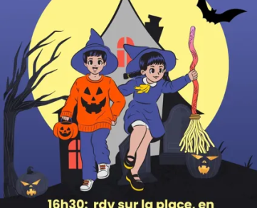 Bournac fête Halloween