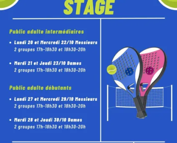 Stage de Padel