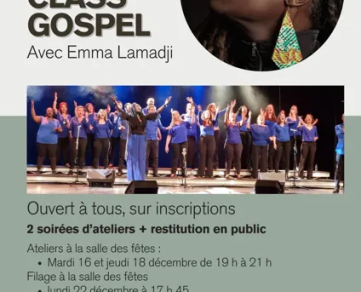 Master Class Gospel : Restitution publique