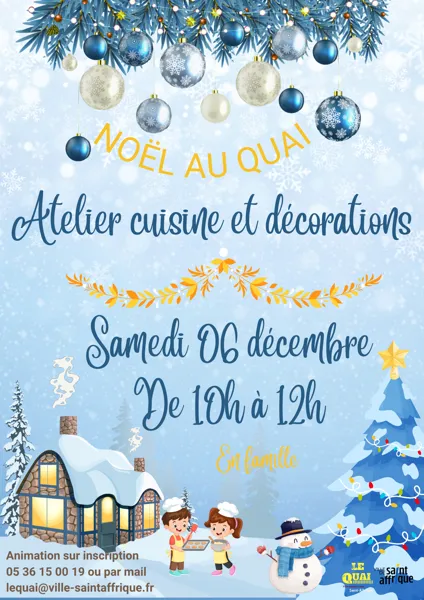 Atelier spécial Noël