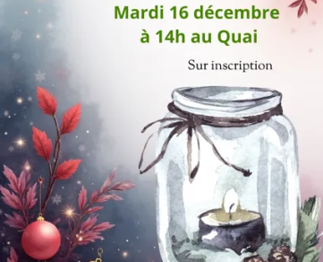 Après-midi créative sur le thème de Noël