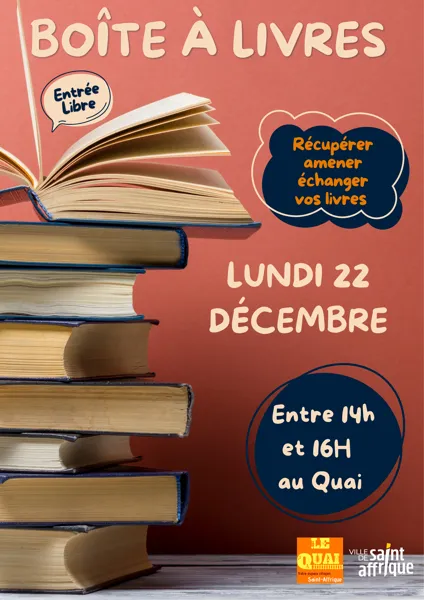 Boîte à livres géante