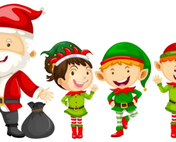 Déambulations et Photos du Père Noël