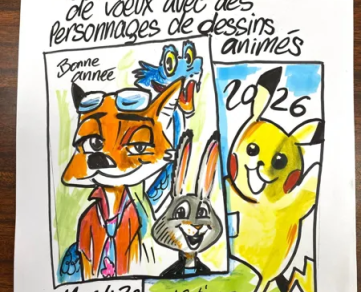 Stage Ados/Enfants : Décore tes cartes de voeux